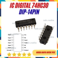 74HC30 IC 74 HC 30 7430 DIP 74HC30 DIP-14PIN 74hc30 dip 14