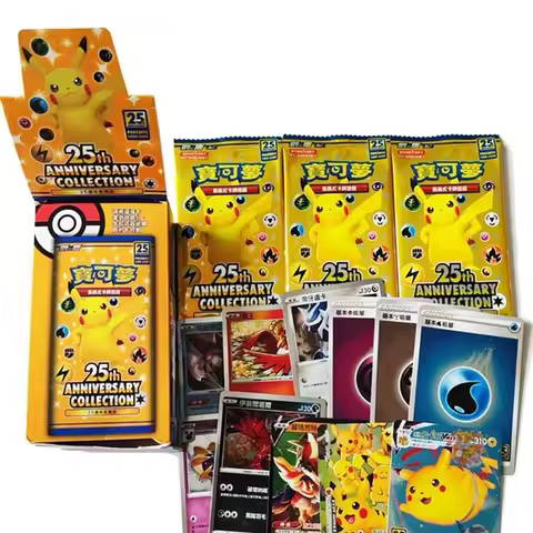 Pokemon Tcg 25th Anniversary Collection Shiny Collectible Cards Traditional Chinese Edition For Coll
