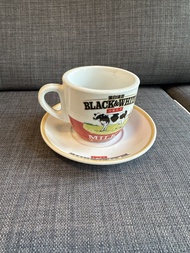 黑白淡奶杯 套裝 Black & White Milk Cup and saucer set with box