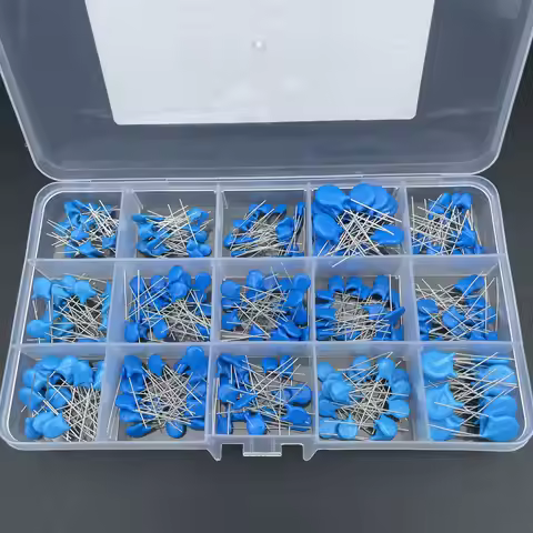 300PCS 15 Values High Voltage Ceramic Chip Safety Capacitor X1 Y2 1KV 2KV 3KV Assortment Kit 1KV 2KV