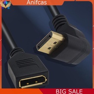 Anifcas 0.3M Extender Cable 21.6Gbit/s 4K *2K Compatible with Computer Laptop Monitor
