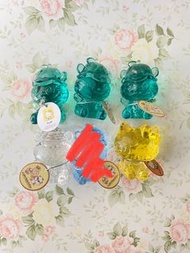 冒險樂園 namco 推糖機 水晶 彷水晶 寶石  鑽石 Sanrio 三麗鷗 ck鼠 hello kitty hellokitty 擺設 裝飾