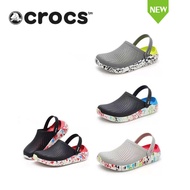 〖ใหม่เอี่ยมของแท้〗Crocs LiteRide Clog (สินค้าใหม่ ขายดี ชนช้อป)สีใหม่พร้อมส่ง!! รองเท้าแตะ รองเท้ารัดส้น ชาย หญิง รองเท้าทรงหัวโต