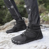 Men Women Anti-Slip Snow Boots Wide Toe Winter Cotton Shoes IEE8