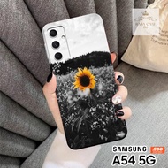Softcase Samsung A54 5G - Rajacase - Samsung A54 5G Case - Flower Case Motif - Samsung A54 5G Case -