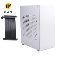 A07 Mini ITX Computer Case Chassis HTPC Host Case USB3.0 ITX Enclosure with Graphics Card Extension 