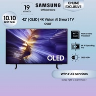 Samsung 42” OLED S90F 4K Vision AI Smart TV (2025) [Online Exclusive]