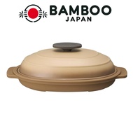 EverCook Microwave Grill Cooking Tool Microwave Only Oval Shape Amber Doshisha