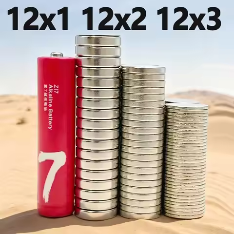 20-300pcs 12x1 12x2 12x3mm Magnet N35 NdfeB Permanent Magnetic Imanes Round Neodymium Magnet 12mm Ac