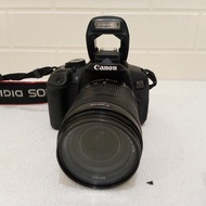 Canon eos 650D lensa 18-135mm kamera DSLR second