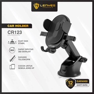 LENYES CR123 Car Phone Holder For Dashboard or Car Glass Strong Sturdy Original/car cellphone holder