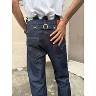 jeans kepala kain 501 classic buckleback blueblack