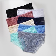 内裤女  性感内裤 sexy underwear  内裤女款感蕾丝三角裤纯欲无痕女士内裤包臀透气女内裤 女士内裤  women's panties