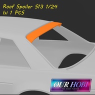 Roof Spoiler Nissan S13 Model Kit 1/24