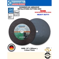 SONNENFLEX 12" (305mm) Heavy Duty Abrasive Metal & Stone Cutting Disc / Wheel (MADE IN GERMANY)