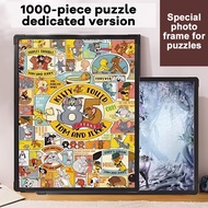 【70x50cm】Photo Frame 1000pcs Jigsaw frame JIGSAW PUZZLE WALL ABS FRAME  / Jigsaw Puzzle Frame / Wall