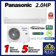 Panasonic 2.0HP Standard Inverter R32 Air Conditioner CS-PU18XKH &amp; CU-PU18XKH 冷气机 冷氣機