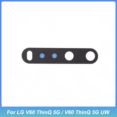 10PCS Back Rear camera Lens for LG V60 ThinQ 5G / V60 ThinQ 5G UW Camera Lens Replace Spare Parts
