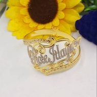 BANGEL UKIR NAMA BERDIAMOND ADA COP 916