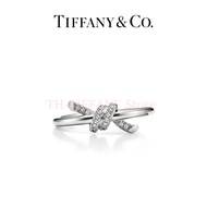 2025 New Tiffany&Co Original Ring- แหวนทองคำสีขาวกับเพชรโดย Tiffany Hallmark สัญลักษณ์ของความรัก - ข
