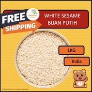 Bijan Putih / White Sesame Seed 白芝麻 1kg