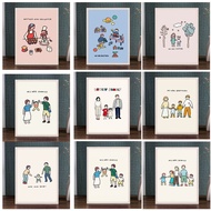 Photo Album 3R Photo Album 200 pockets 3.5x5 Photos Albumbook Family Pattern