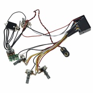 <902>KAISH Bass 3 Band Active & Passive EQ Equalizer Preamp Circuit fits for Bass Pickup