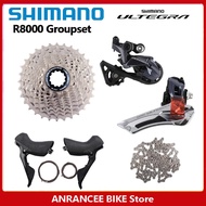 SHIMANO Ultegra R8000 Groupset 2X11S R8000ด้านหน้า Derailleur หลัง Derailleur Ss/gs Shifter Casset C