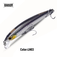 Kingdom Suspending Fishing Lure Minnow Bait 80mm 95mm 110mm Jerkbait Wobblers Swimbait Hard Artifici