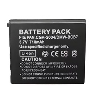 For Panasonic CGA-S004 CGA-S004E Battery LUMIX DMC-FX7 DMC-FX2 FX2S FX7 FX7EG FX7W DMW-BCB7 FX2GN 71