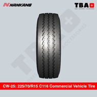 Nankang CW-25, 225/70/R15 C116 Commercial and Trailer Vehicle Tire