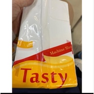 5x100's 9x18 Opaque White Tasty Bread Oven Fresh Plastic Plastic Bag