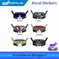 Decal Sticker for DJI Goggles 2, Skin for DJI Goggles 2