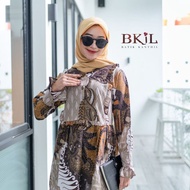 Kanthil Baju Batik Wanita Couple Motif Widodari Kuning