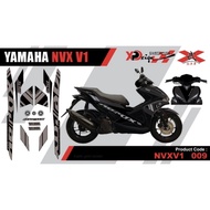 AEROX V1 BODY STICKER CUSTOM 009