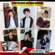 Nathan Photocard (Ling Jun Xiang) contains 50 pcs (Free Keychain, Rare Card, & Inner 5 Pcs) Unoffici