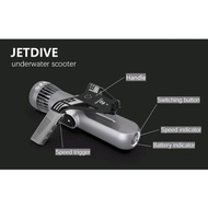 JetDive New Gen Ultralight Compact Modular Sea Scooter | 3.5kg | 6.5 km/hr | Travel friendly