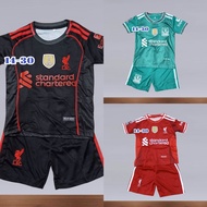 ชุดฟุตบอลเด็กปี 2025ชุดกีฬา 1 ชุดเสื้อพร้อมกางเกงพร้อมส่งเด็กผู้ชายเด็กผู้หญิง
