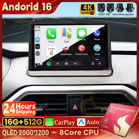 Android 16 Car Radio For Dongfeng DFSK Glory 560 S560 2017 - 2023 Navigation GPS Multimedia Video Pl