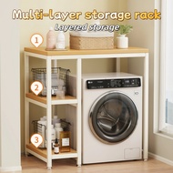 Washing Machine Above Shelf Storage Rack Bathroom Balcony Drum Washing Machine Floor Integrated Cabi