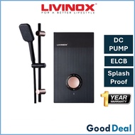 Livinox LWH-LS400-DC-MB / LWH-LS400-DC-GM Instant Water Heater with DC PUMP