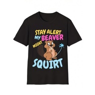 Rude Humor Prank T-Shirt - Funny Airport Swap Outfit Gift Suitable for Bachelor Parties, Machine Was