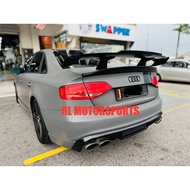 Audi A4 B8 B8.5 Rieger rear boot trunk roof glass GT spoiler lip bodykit body kit reiger S4 RS RS4