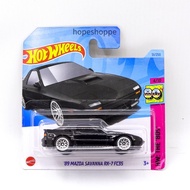 HOTWHEELS 89 MAZDA SAVANNA RX 7 FC3S DIECAST HOTWHEELS ORIGINAL MATTEL