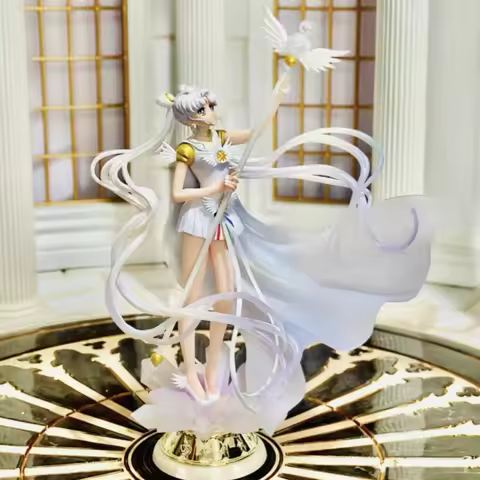 Original Bandai Anime Sailor Moon Action Figures Cosmos Darkness Calls To Light Figuartszero Chouett