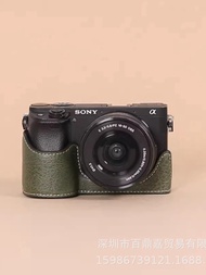 Suitable For Sony A6400 A6300 A6100 A6000 Protective Case Camera Bag 6300 Half Set Base Leather Case