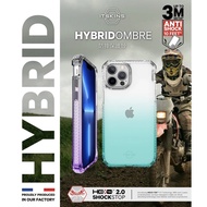 [Accessories Miss] ITSKINS 3m Shock-resistant Protective Case iphone13 Lake Green Gradient Shock-res