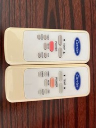 開利窗口式冷氣機搖控2個合共$20