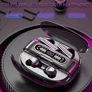 New M56 TWS Bluetooth Headphones 2000mAh Charging Box Couple Wireless Earphones Sports Waterproof Four Earbuds Headsets PK M21