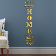 3d Three-Dimensional Acrylic Mirror Wall Sticker English Letter HOME family Combination Self-Adhesiv